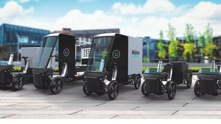 Việc vận chuyển hàng loạt xe đạp điện đang được tiến hành!